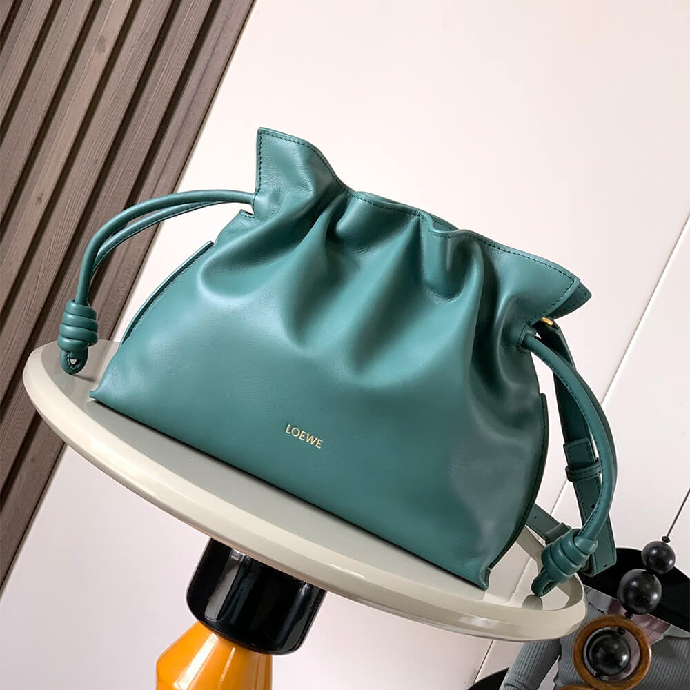 LOEWE Medium Flamenco clutch in nappa calfskin(HIGH-END GRADE)