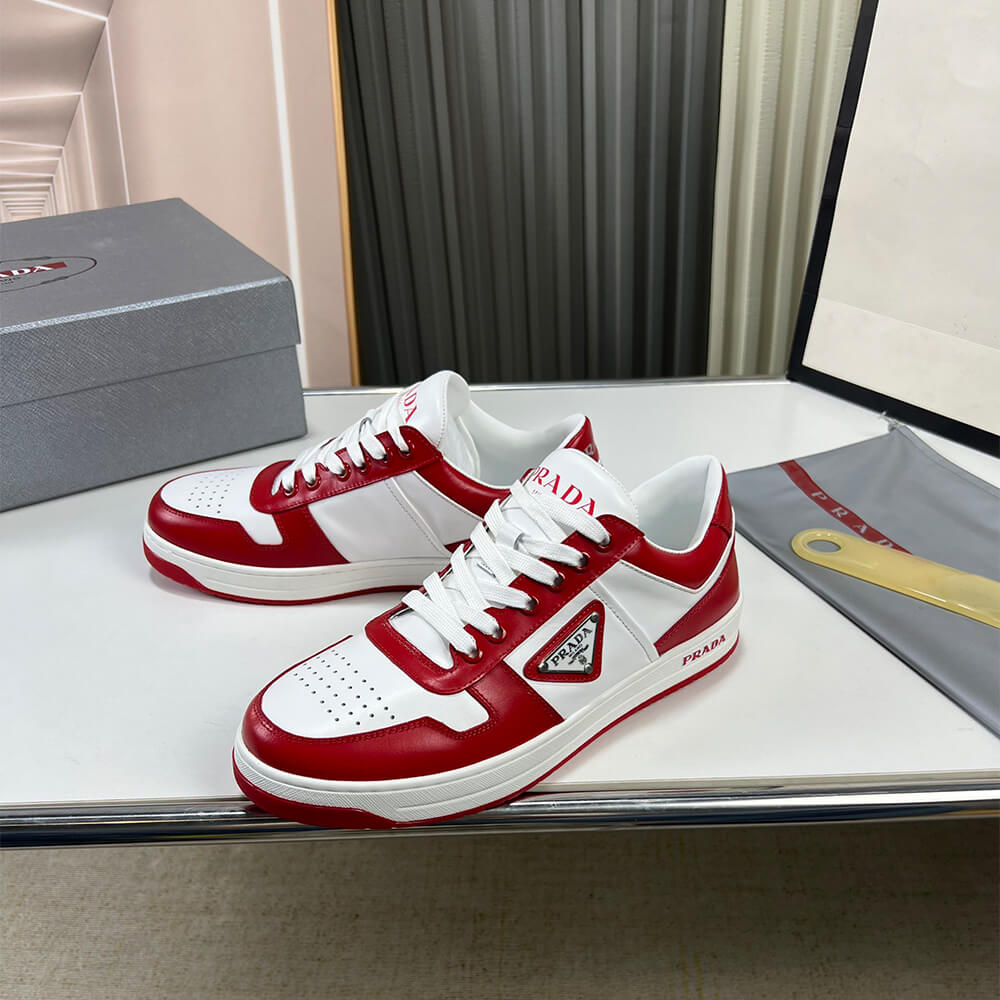 Prada Downtown nappa leather sneakers