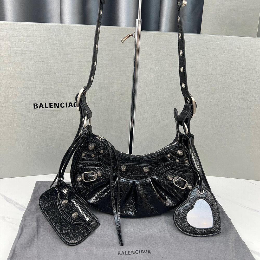 BALENCIAGA WOMEN S LE CAGOLE XS SHOULDER BAG