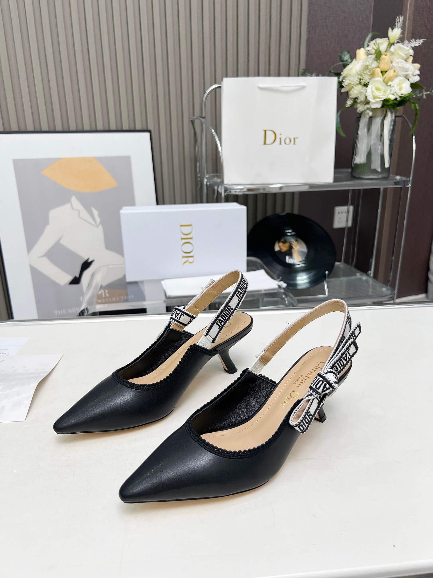 J Adior Slingback Pump